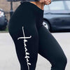 Thankful Script Leggings