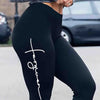 Forgiven Script Leggings