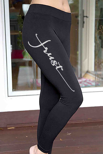 Trust Script Leggings