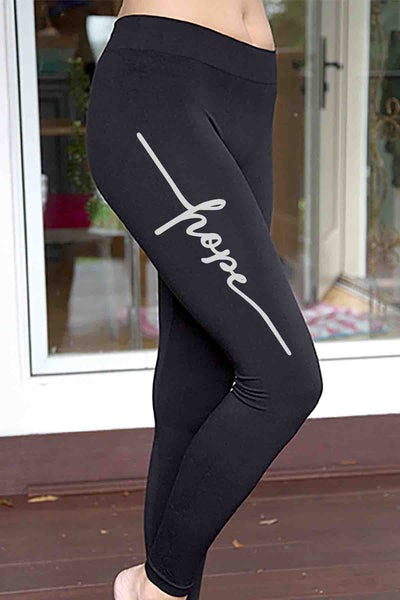 Hope Script Leggings