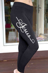 Jesus Script Leggings